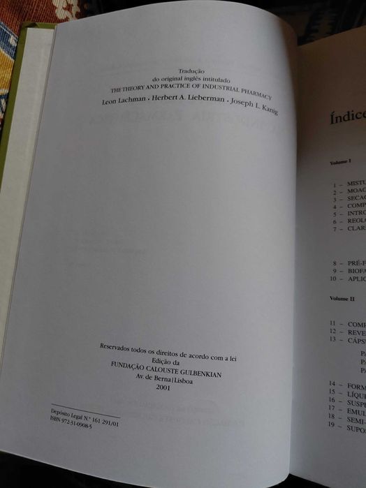 Livro Teoria e Prática na Indústria Farmacêutica