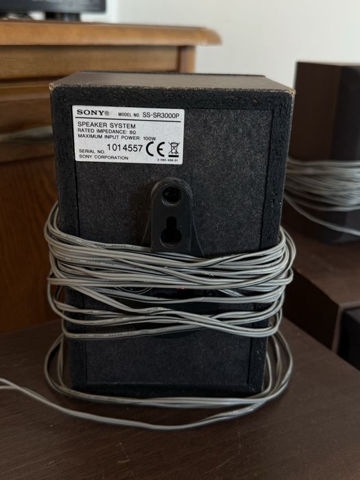 Zestaw kina domowego Sony 5.1 - STR-DG510 + 2 x SS-F6000P + 2 x SS-SR3000P + odtwarzacz DVD