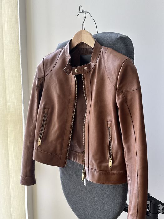 Куртка с 100% шкіри наппа