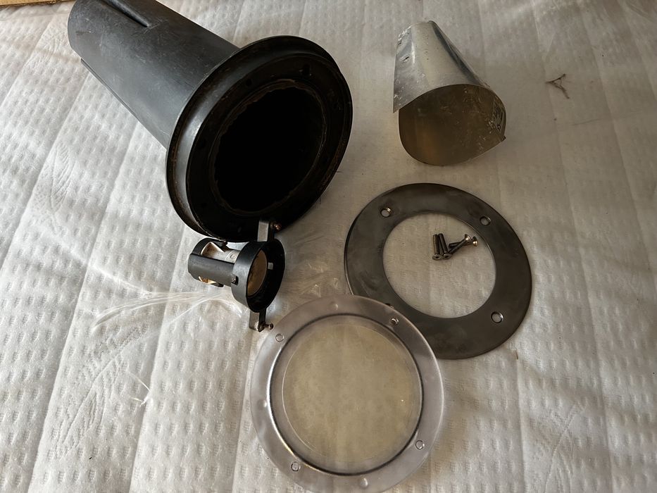 Foco de embutir chão jardim terra IP65