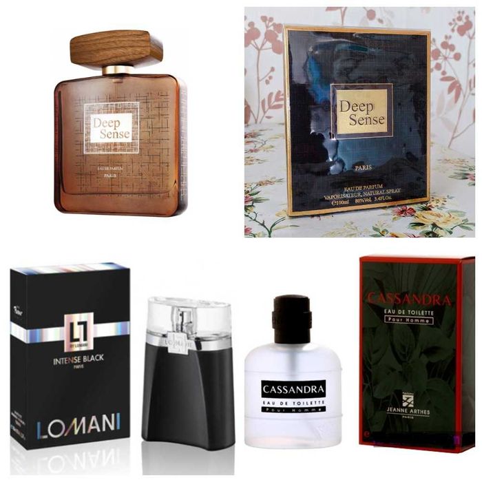 Lomani, Jeanne Arthes, Roger & Gallet, Geparlys, Canali, Max Deville.