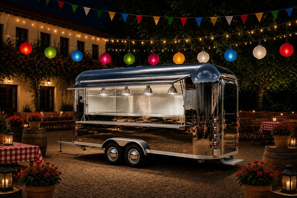 Aluguer  e Venda de foodtrucks para eventos.