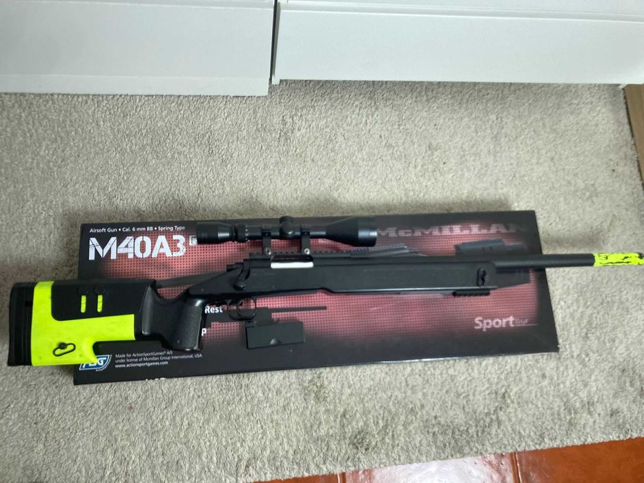 Airsoft Sniper + Mira