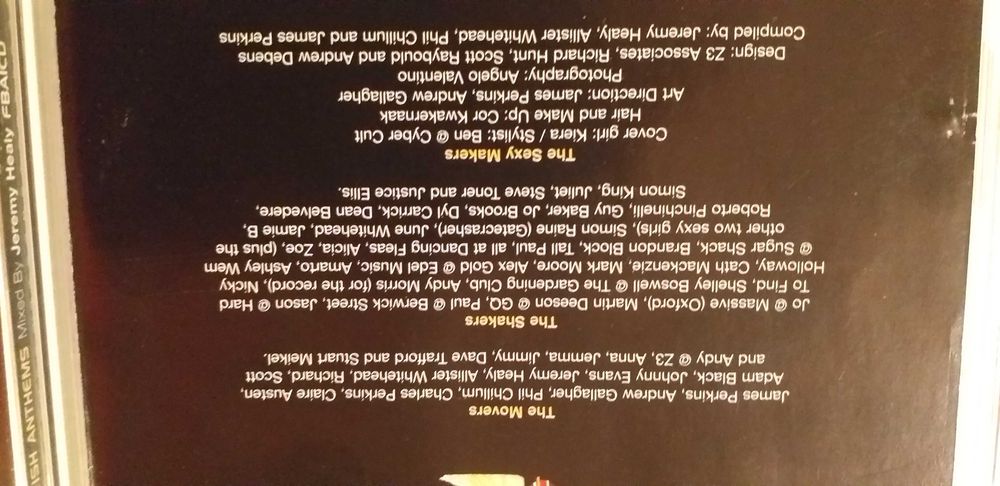 DJ Jeremy Healy - " Fantazia - British Anthems " - CD - portes incl.