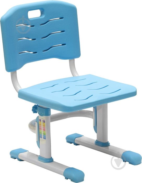 Парта зі стільцем Evo-kids Evo-19 блакитний