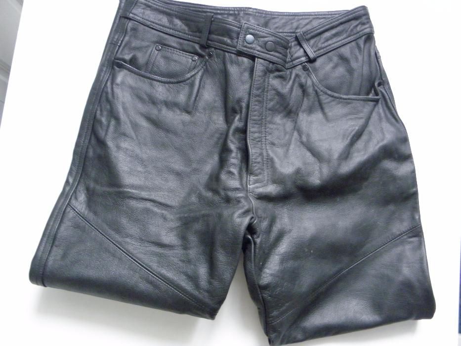 Мотоштаны мужские кожаные Route 69 США