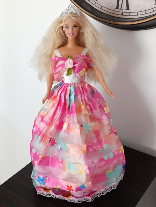 Ubranka dla Barbie - sukienka balowa