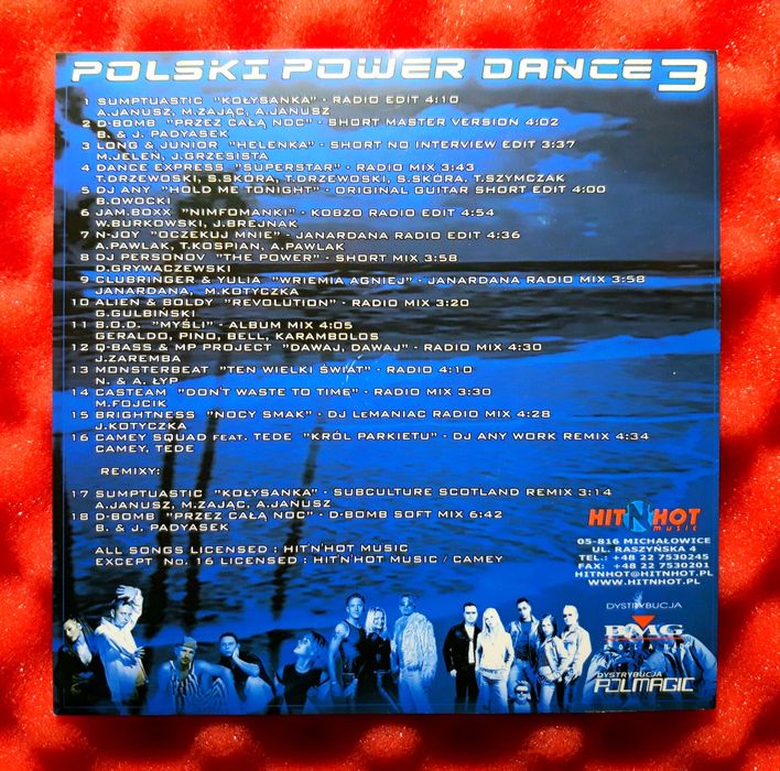 Polski Power Dance 3 (CD, 2003)