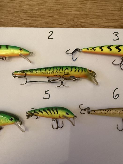 Amostras Rapala, Storm…