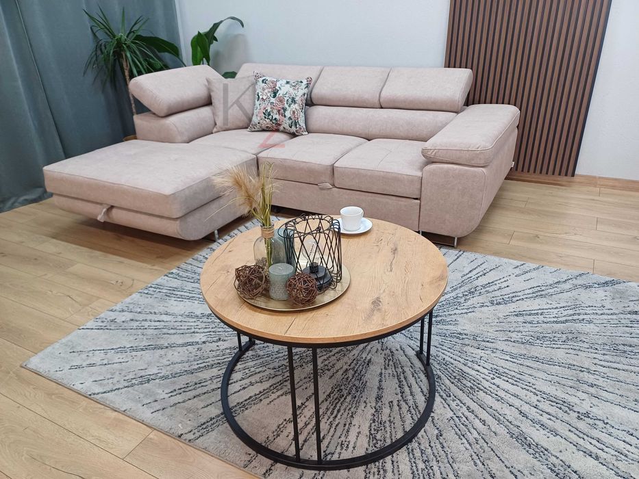 Narożnik ARTEON Mini POD WYMIAR Sofa USB Kanapa Łóżko Rogówka + GRATIS