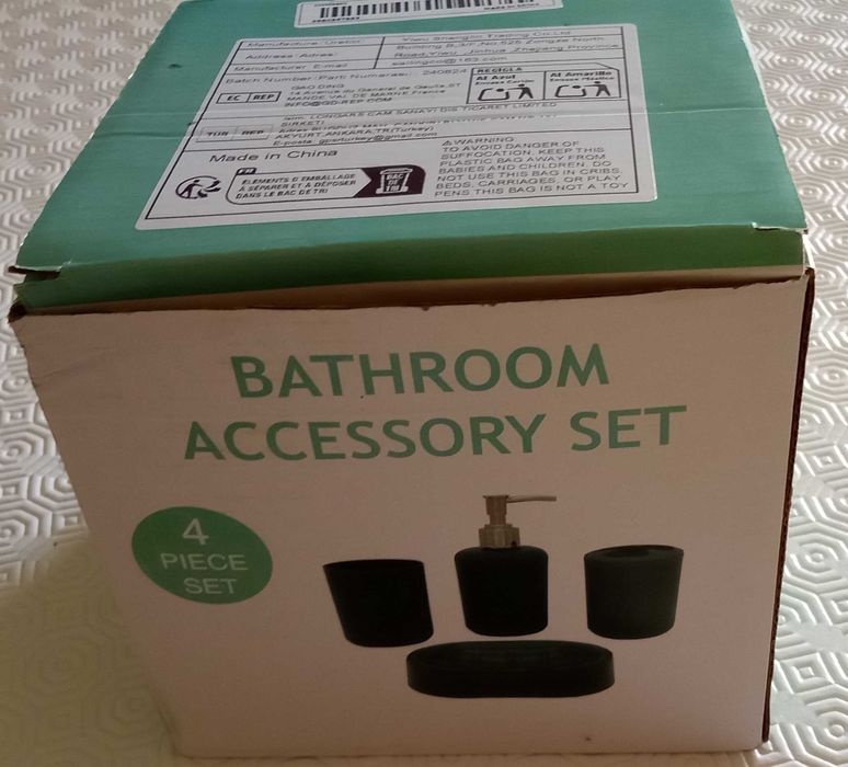 WC, Artigos higiene, lote novo, por 5€