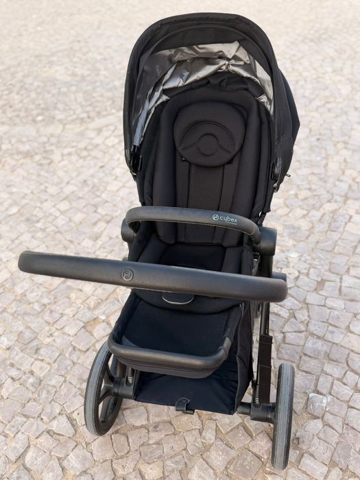 Carrinho cybex priam chassi+ cadeira + redutor