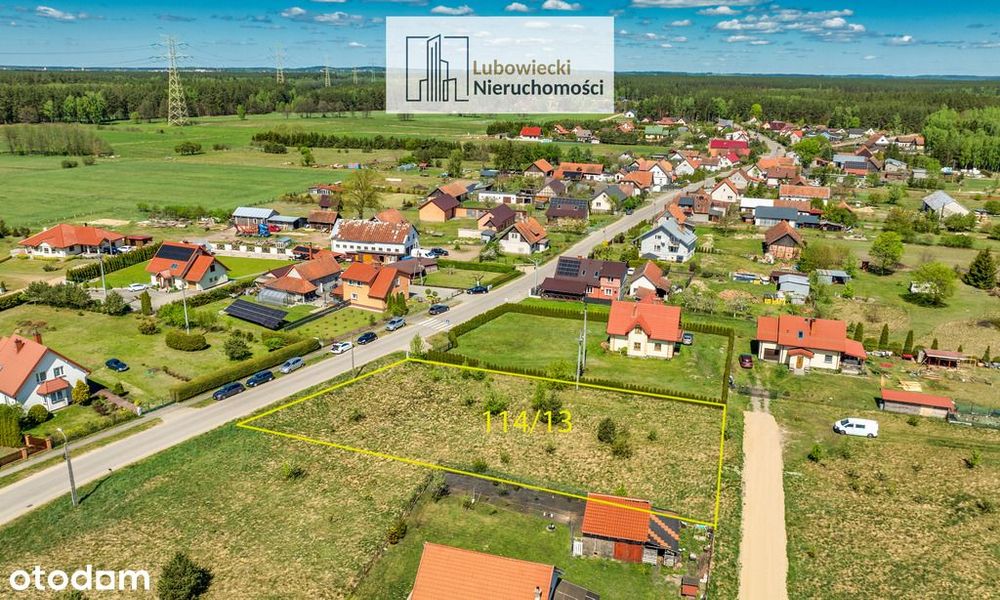 Działka budowlana w Płozach