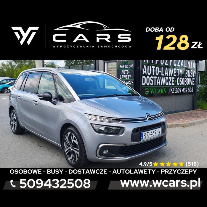 wypożycz auto  wynajem samochodu  wypożyczalnia samochodów busy osobowe busy 7osobowe