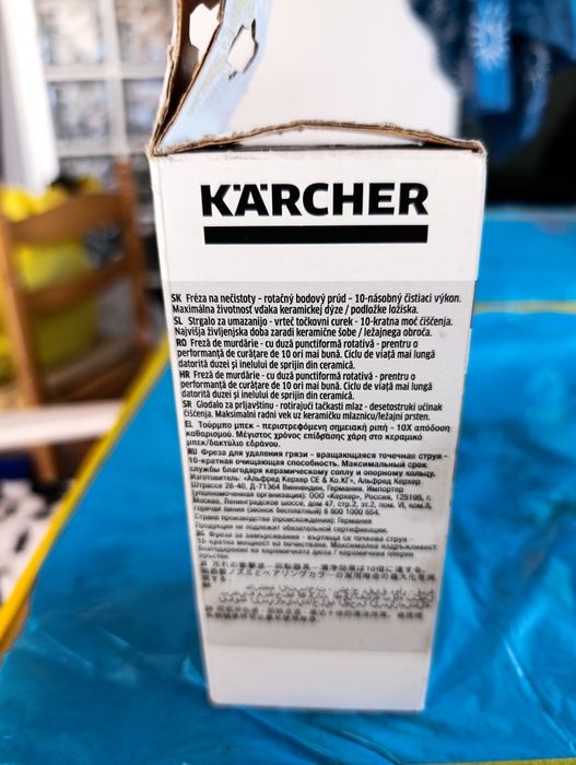 fresadora de sujidade karcherher