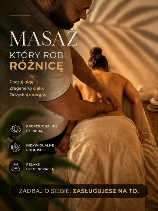 Masaż, dokładnie to czego potrzebujesz
