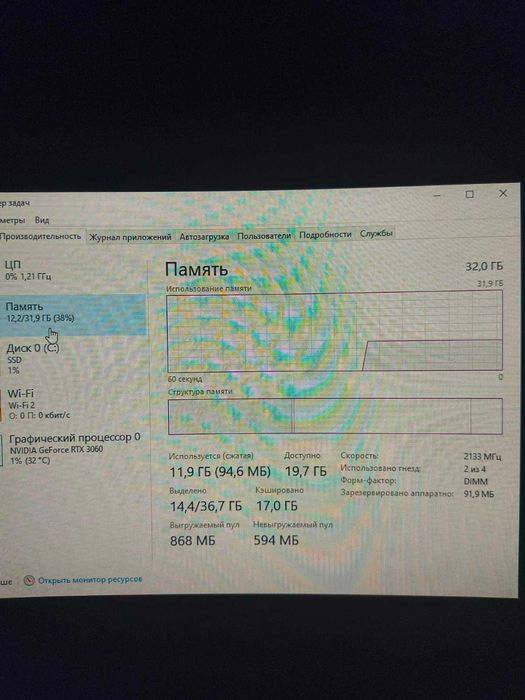 HP Z640 Xeon 2690 v3 12/24  32Gb DDR4 + RTX 3060 12Gb
