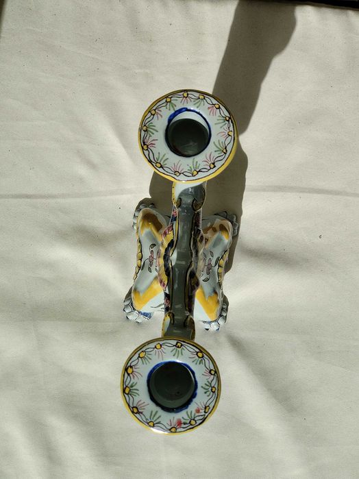 Castiçal | 2 Lumes | Fábrica da Torrinha | Séc. XIX - XX