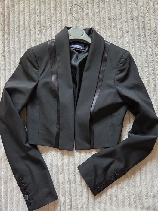 Krótki zakiet Mexx | wełna i bawełna Roz. M