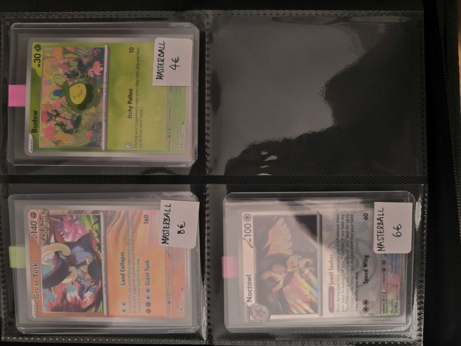 Pokemon TCG Inglês e Japonês (SAR, SIR, Master Ball, EX) - A vulso