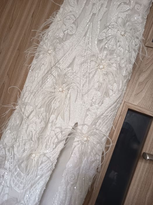 Sukienka ślubna raczej M, nowa