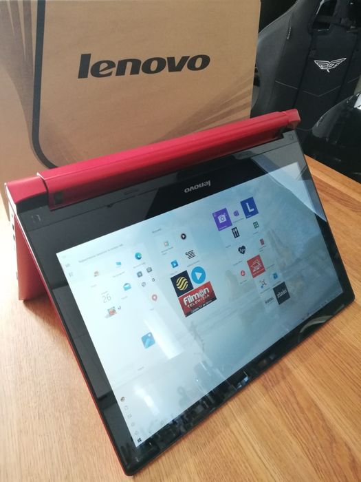 Notebook Lenovo Flex 2 14" dotykowy i7/8gb/500gb/GF840/Win10 czerwony