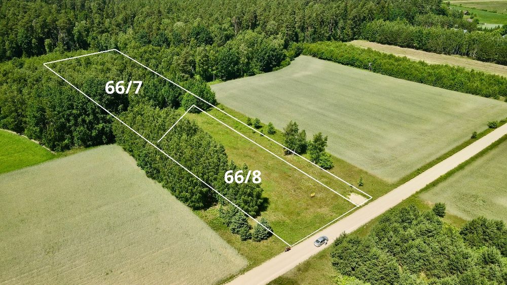 Kosmaty Borek - Sprzedam dzialki Rolno - Rekracyjne pow 6000 m² cena 150,000tys. - Widok 2