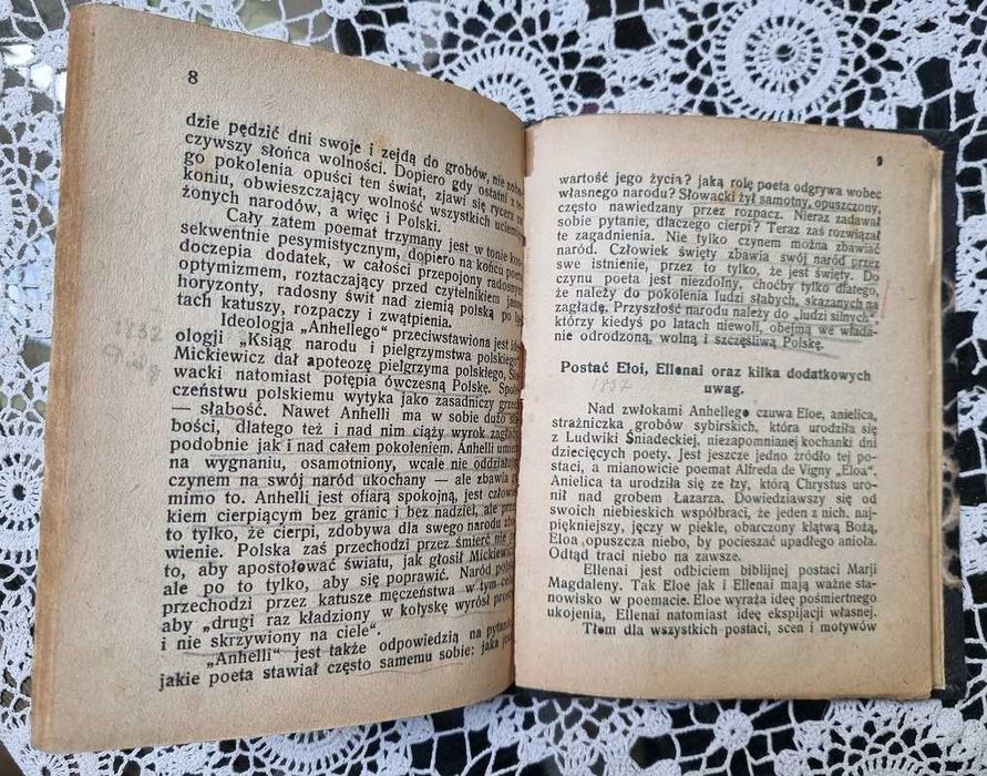 Anhelli, Placówka, Odprawa Posłów Greckich, Irydjon. Wydana we Lwowie.