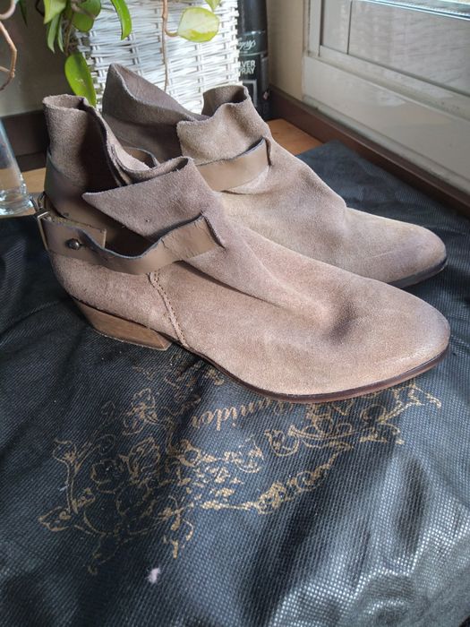 Botas cremes bersha 36