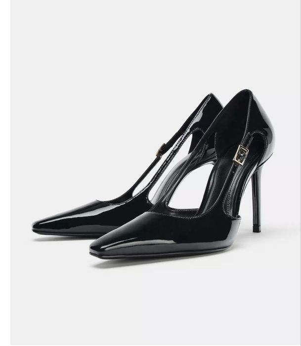 Zara лаковані туфлі