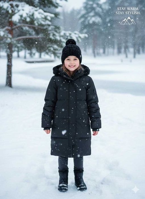 Теплий Зимовий Пуховик|Тепла куртка Reserved 128р