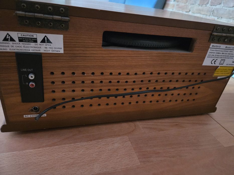 Urządzenie multimedialne gramofon