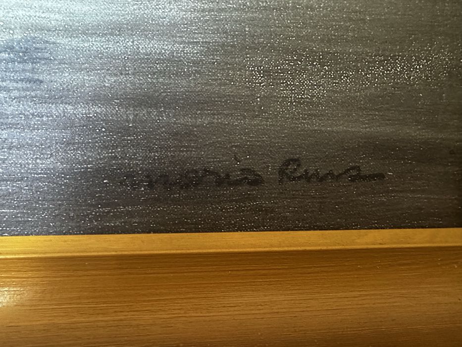 Obraz galopujace konie autorstwa m.ruiz z podpisem