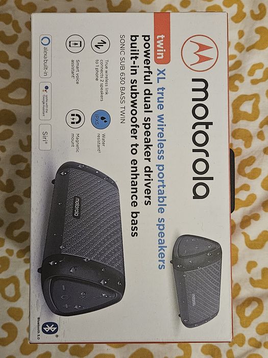 2 colunas Motorola Twin XL Sonic sub 630 Bass Twin. Garantia de loja.