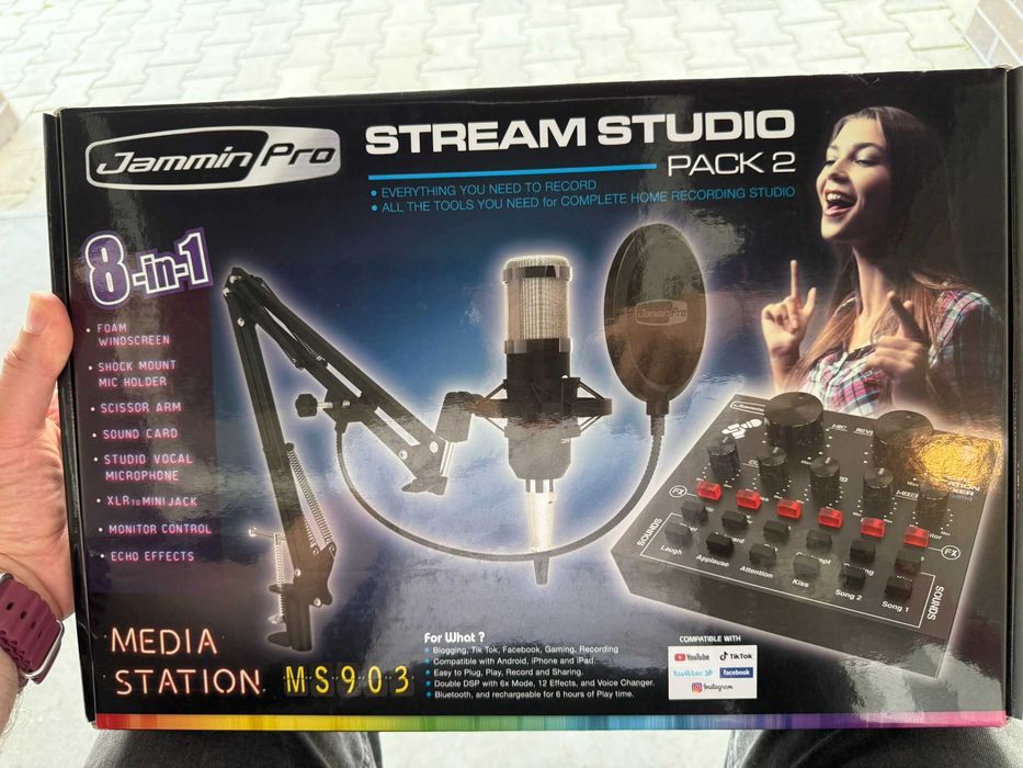 Zestaw do nagrywania podcastów