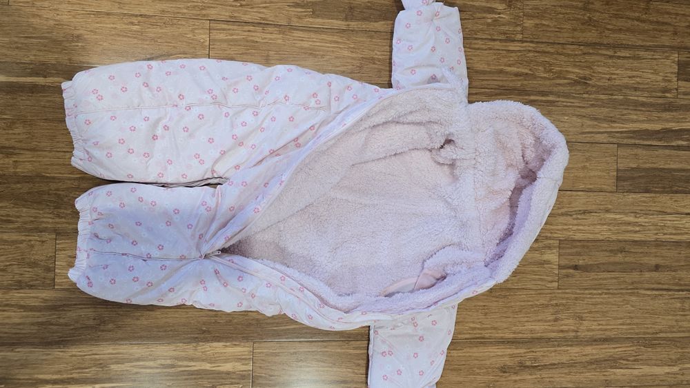 Kombinezon ciepły jednoczęściowy dla dziecka 9-12 miesięcy Mothercare