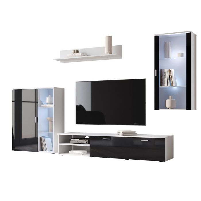 Mebloscianka salsa biala/czarna