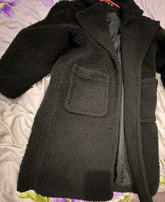 Пальто тедді шерпа-пальто