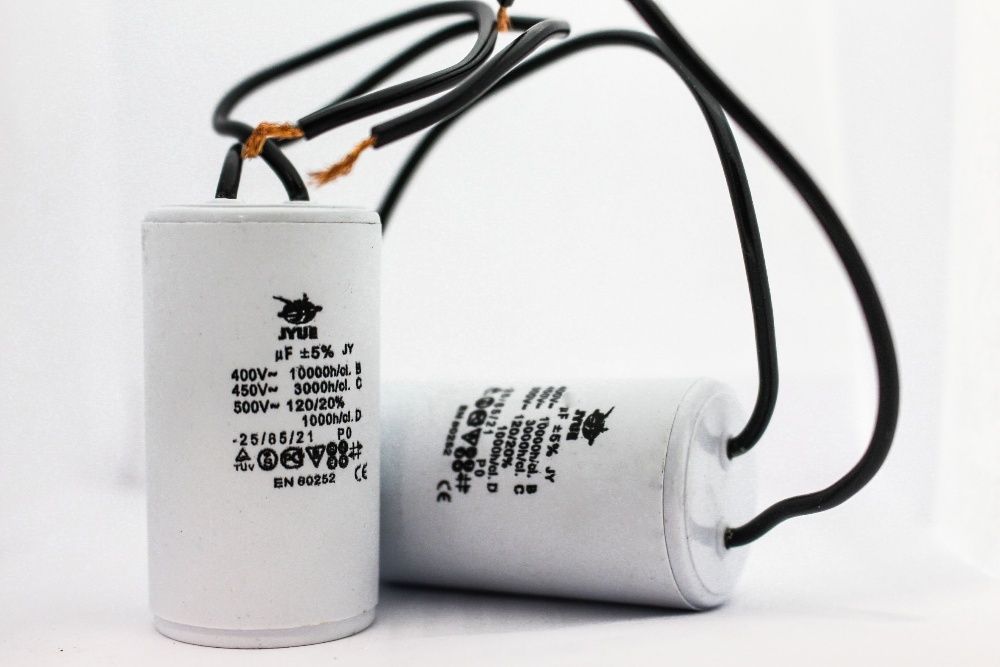 Конденсатор пусковой и рабочий (300-450V) (1-1500мкФ) + ЕСТЬ ОПТ