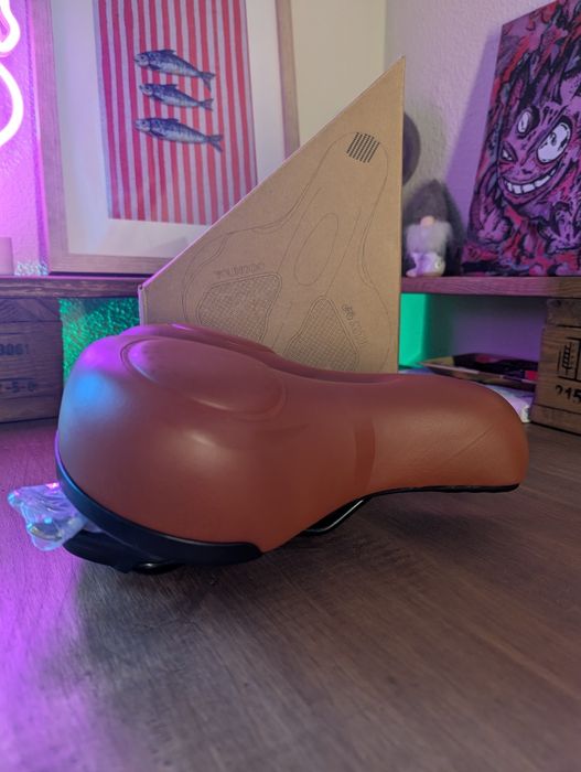 Selim de bicicleta confortável - Novo