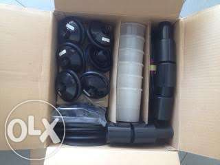 Iluminação de jardim - conjunto de 6 pontos de luz