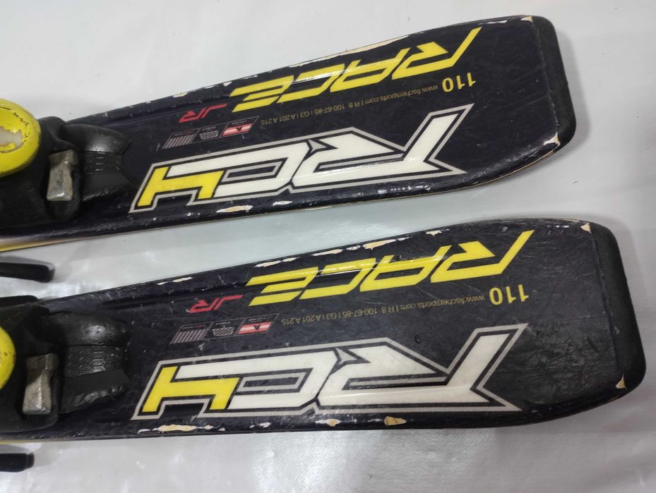 narty Fischer 110 cm przygotowane do sezonu