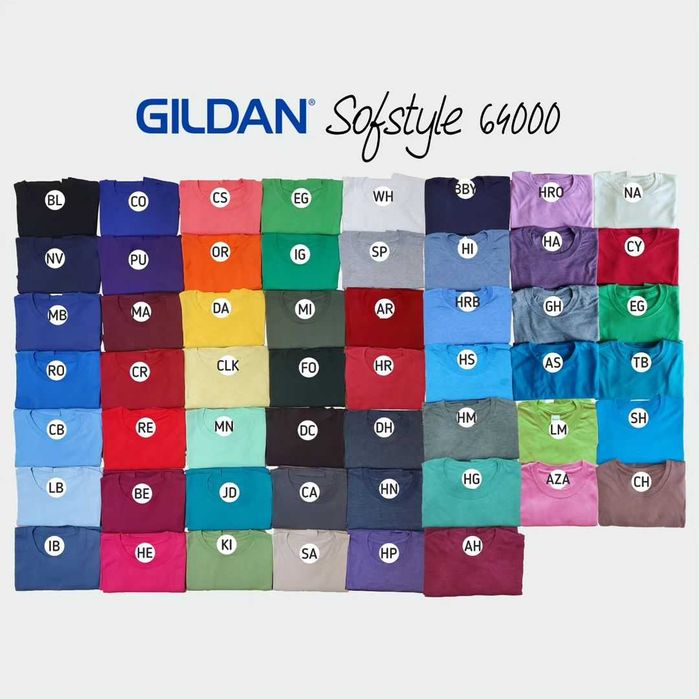 Чоловіча футболка Gildan СУПЕРМ'ЯКА 100% бавовна Softstyle базова