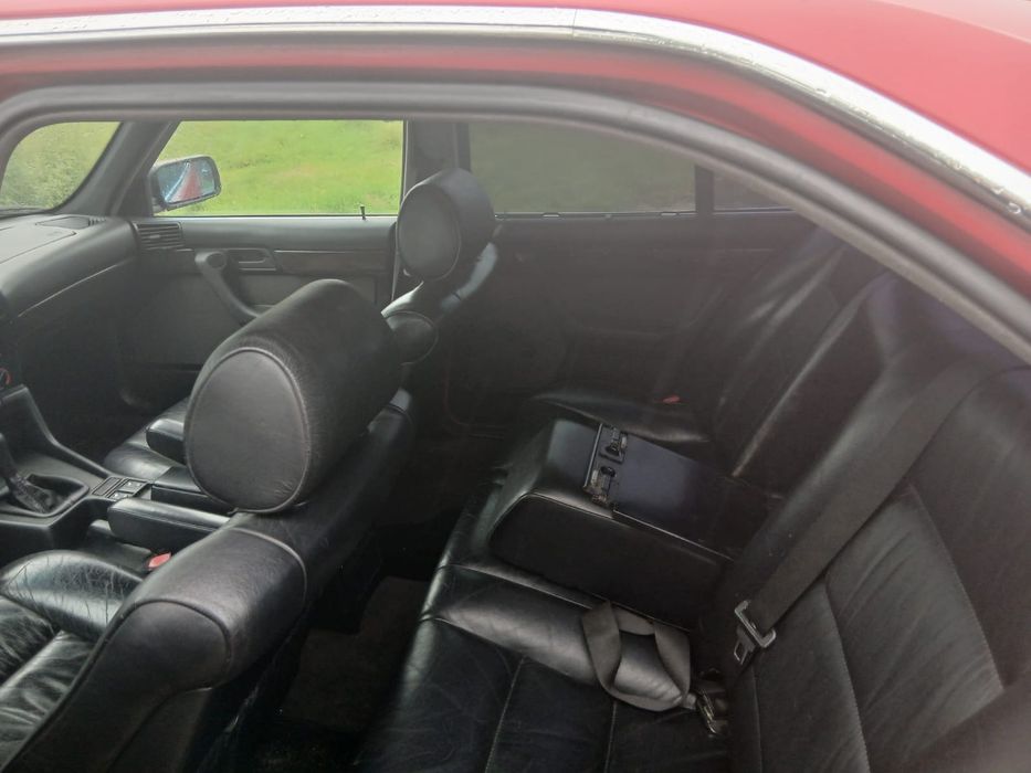 BMW E34 2.0 r6 klimatyzacja hellrot skóry