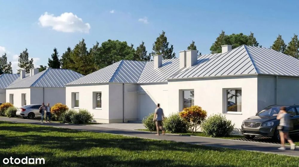 Domy parterowe Zachodnia dzielnica Chełma- 92,16 m2