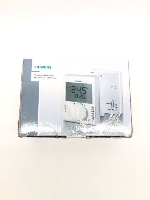Bezprzewodowy programowalny termostat + odbiornik Siemens - RDJ100RF