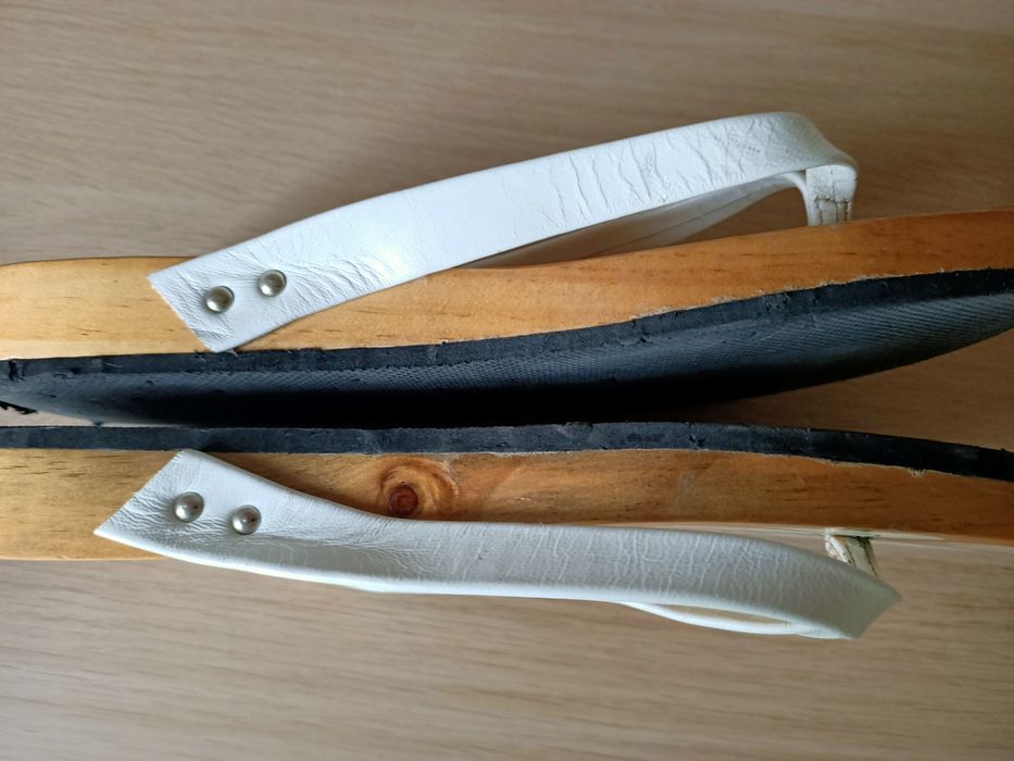 Malowane Japonki Klapki Drewniane rozmiar 39 40