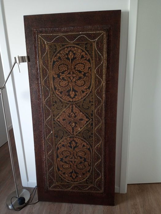 Quadro Indonésio artesanal - da Pórtico