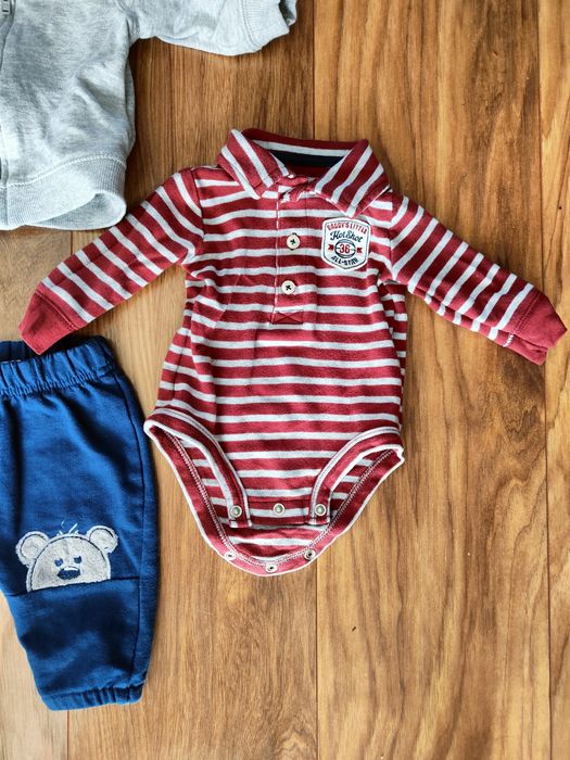 Zestaw paka ubrań dla chłopca 56 62