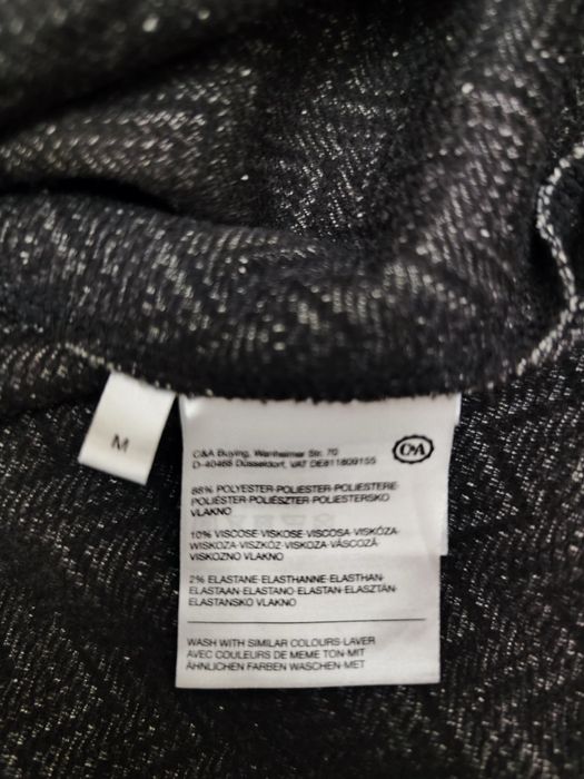 Vestido de malha M padrão Chevron da C&A